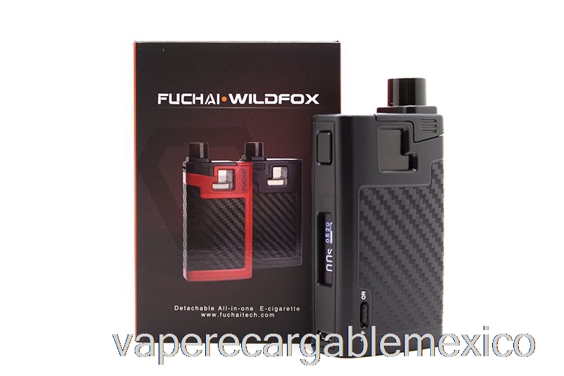 Vape Recargable Sigelei Fuchai Wildfox 40w Kit Todo En Uno Rojo